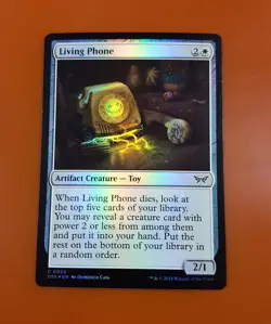 1x Living Phone | FOIL | Duskmourn: House of Horror | MTG Magic Cards - Image 3