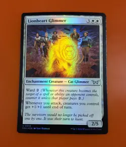 1x Lionheart Glimmer | FOIL | Duskmourn: House of Horror | MTG Magic Cards - Image 3