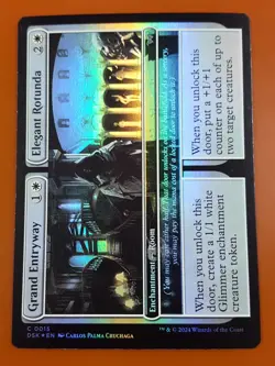 1x Grand Entryway & Elegant Rotunda (0015) | FOIL | Duskmourn | MTG Magic Cards - Image 1