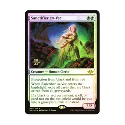 WOTC MtG Prerelease Promos Sanctifier en-Vec (R) (Foil) NM - Image 1
