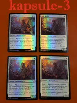 4x Cult Healer | FOIL | Duskmourn: House of Horror | MTG Magic Cards - Image 1