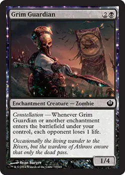 Grim Guardian - Medium Play MTG Journey into Nyx - Image 1