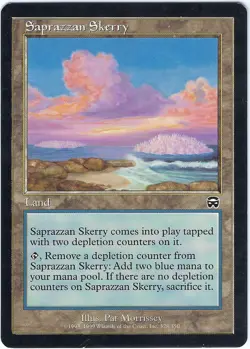 Saprazzan Skerry - Mercadian Masques - MTG Magic the Gathering Card - Image 1