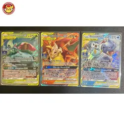 Trio Kanto Tag Team Venusaur Charizard Blastoise GX Gym Promo Pokemon Indonesia - Image 1