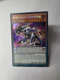Yugioh D/D Count Surveyor BLMM-EN041 Secret Rare 1st Ed Near Mint - Image 1