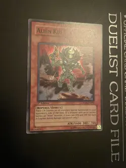 Yugioh Alien Kid CRMS-EN084 Super Rare 1st Ed LP - Image 1