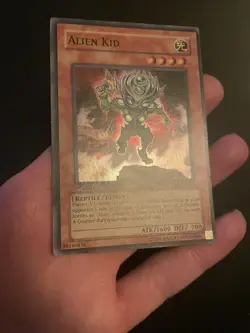 Yugioh Alien Kid CRMS-EN084 Super Rare 1st Ed LP - Image 3