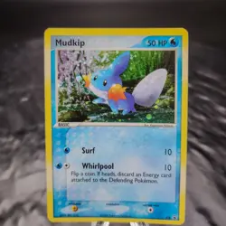 Pokemon Card Mudkip Black Star Promo 018 Holo TCG Nintendo LP Lightly Played - Image 1