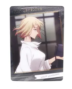 Cha Hae-In SSR Solo Leveling Eaki SSR-02 Anime Collectible Trading Card - Image 1