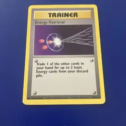 ENERGY RETRIEVAL - Base Set - 81/102 - Uncommon - Pokemon Card - Unlimited - no - Image 2