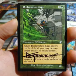 MTG Magic [x1] Reclamation Sage [x1] Retro Time Spiral Remastered M/NM - Image 1