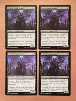 4x Umbral Collar Zealot **NEAR MINT** **UNPLAYED** MTG - Image 1