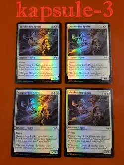4x Shepherding Spirits | FOIL | Duskmourn: House of Horror | MTG Magic Cards - Image 1