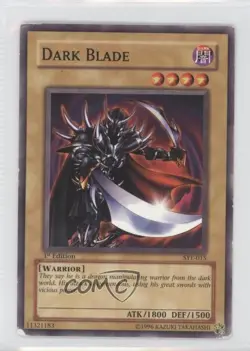 Dark Blade 1st Ed. YuGiOh Starter Deck Yugi Evolution #SYE-015 2004 READ - Image 1