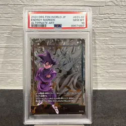 Dragon Ball Card Goku Black Fusion World Parallel PSA10 Limited - Image 1