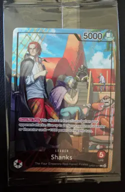 One Piece SHANKS Promo Card PSA Limited Edition July 2025 SEALED - Image 1