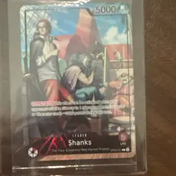 One Piece SHANKS Promo Card PSA Limited Edition July 2025 SEALED - Image 1