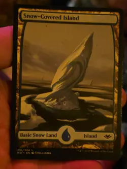 Snow-Covered Island Mtg Modern Horizons  - Image 1