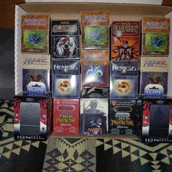 !! Mtg â€¢  Vintage â€¢ Ultra Pro deck box â€¢ Asst'd sets â€¢ 5new-10used !! - Image 1