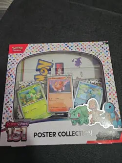 Pokemon TCG Scarlet & Violet 151 Poster Collection Box - NEW FACTORY SEALED - Image 1