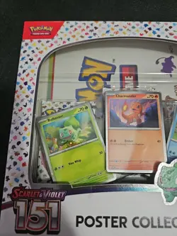 Pokemon TCG Scarlet & Violet 151 Poster Collection Box - NEW FACTORY SEALED - Image 3