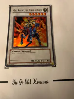 GAIA KNIGHT, THE FORCE OF EARTH -1st EDITION 5DS1-EN042 ENGLISH Yu-Gi-Oh! CARD - Image 5