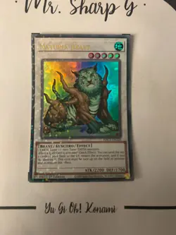 NATURIA BEAST - 1st EDITION HAC1-EN120 ENGLISH Yu-Gi-OH! CARD ULTRA RARE HOLO - Image 4