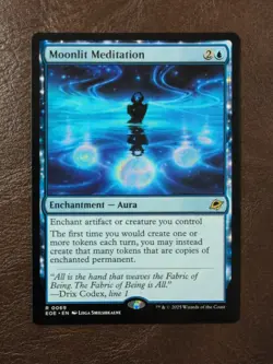 Moonlit Meditation Edge of Eternities MTG Regular - Image 1