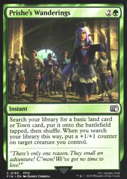 Prishe's Wanderings FINAL FANTASY 193 NM MTG Magic Ship Now - Image 1