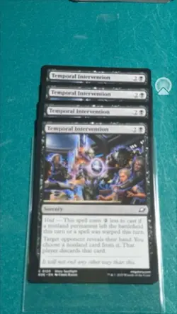 MTG Edge of Eternities - Temporal Intervention x4 - Image 1