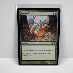 Naturalize - Magic The Gathering MTG 2010 Core Set M10 #195/249 - Image 1