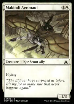 Makindi Aeronaut 027/184 Oath of the Gatewatch MTG Magic the Gathering card - Image 1