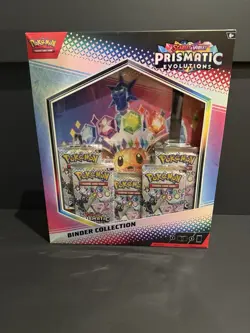 Pokemon TCG Prismatic Evolutions Binder Collection Sealed - Image 1