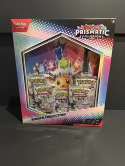 Pokemon TCG Prismatic Evolutions Binder Collection Sealed - Image 2