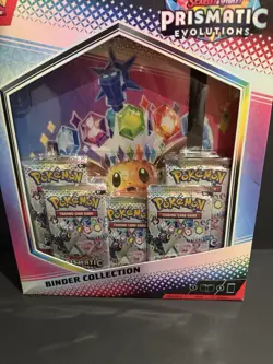 Pokemon TCG Prismatic Evolutions Binder Collection Sealed - Image 6