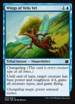 Wings of Velis Vel - Light Play MTG Modern Masters 2015 - Image 1