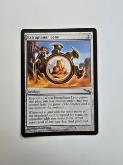 MTG Magic the Gathering Extraplanar Lens Mirrodin 169/306 Card Lp - Image 1