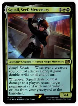 MTG Squall, SeeD Mercenary Final Fantasy Foil 0243 - Image 1
