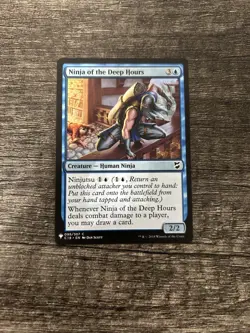 MTG 1x Ninja of the Deep Hours x1 NM The List - Image 1