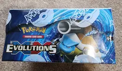2016 Pokemon XY Evolutions Factory Sealed Booster Box Small ding on top right - Image 5