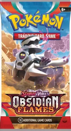 Pokemon Scarlet & Violet Obsidian Flames Booster Pack | Revavroom - Image 1