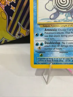 Poliwhirl 038/102 Base Set Regular LP Pokemon card TCG - Image 5