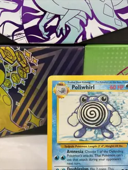 Poliwhirl 038/102 Base Set Regular LP Pokemon Card TCG - Image 2