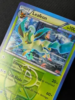 Leafeon 11/116 - Cracked Ice Holo Deck Promo Pokemon TCG LP - Image 5