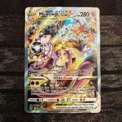 Mewtwo VSTAR GG44/GG70 Crown Zenith: Galarian Gallery Holo - NM - Pokemon TCG - Image 1