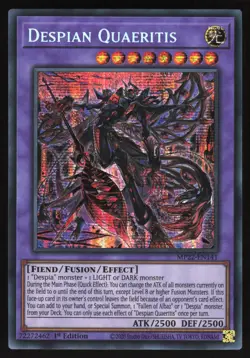 Despian QuaeritisÂ - MP22-EN141 - Prismatic Secret Rare - 1st Edition Yugioh - Image 1