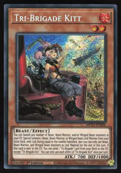 Tri-Brigade KittÂ - MP22-EN006 - Prismatic Secret Rare - 1st Edition Yugioh - Image 1