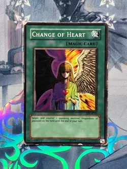 SDY-E030 Change Of Heart Common UNL Edition HEAVY PLAYED YuGiOh TCG - Image 1
