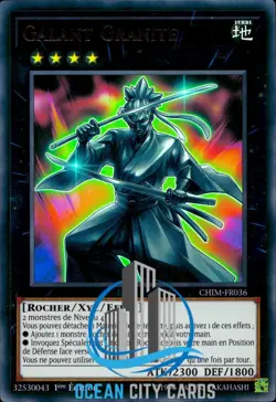 Yugioh Gallant Granite CHIM-EN036 Ultra Rare 1st Edition French - Image 1
