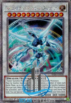 Yugioh Shooting Quasar Dragon RA04-EN158 Platinum Secret Rare 1st Edition - Image 1